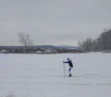 Narty biegowe na terenie TCTA w Sobieszowie