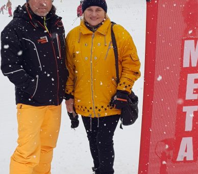 Sudecka Liga Alpejska – Prezes i Wiceprezes DZN (Stacja Czarnów 05.03.2023 r.)