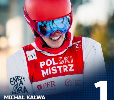 Michał Kałwa w TOP3 rankingu FIS wśród polskich slalomistów 2025/2026